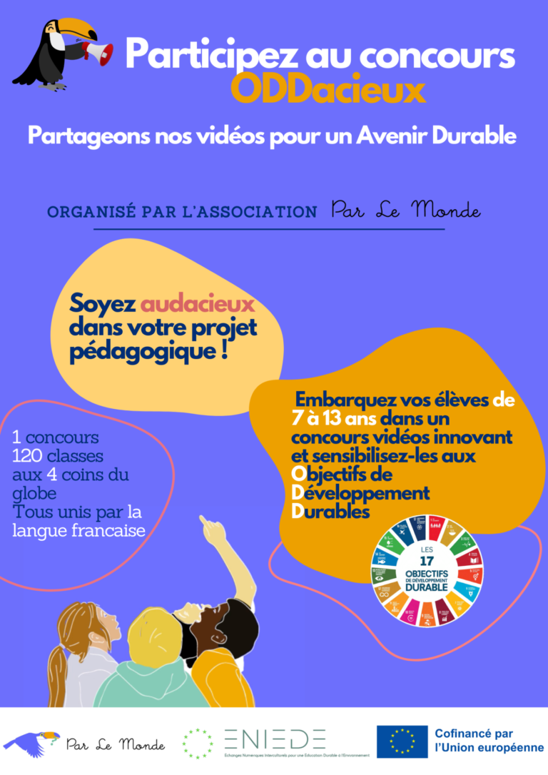 Prolongation ! Participez au concours ODDacieux: Concours de Vidéos pour un Avenir Durable